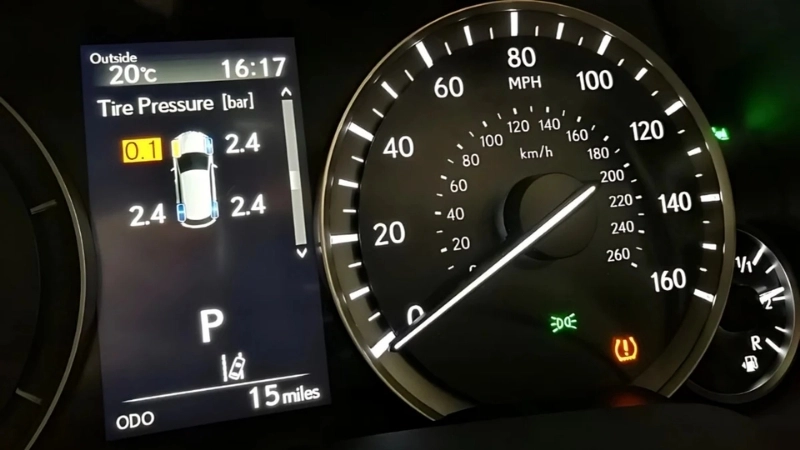 Cách khắc phục tình trạng cảm biến áp suất lốp ô tô báo sai