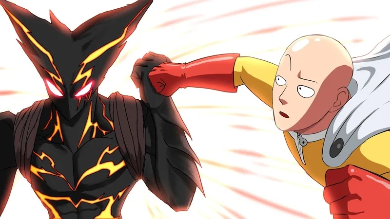 Khám phá trận chiến manga với one punch man manga saitama vs garou