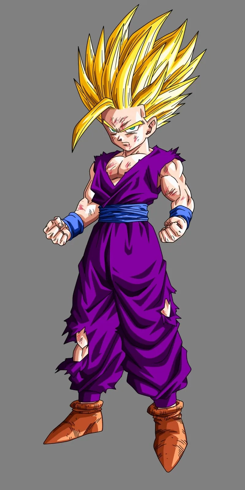 Ngắm đôi mắt kiên cường của gohan gohan
