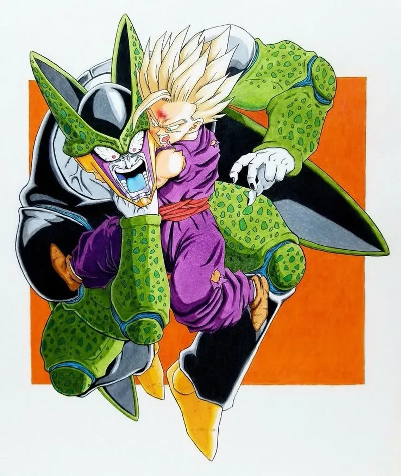 Ngắm khoảnh khắc quyết định gohan cell saga