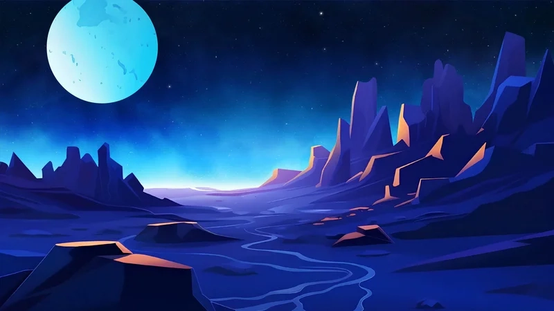 Trang trí máy tính với ảnh phong cảnh hoạt hình đẹp tuyệt vời