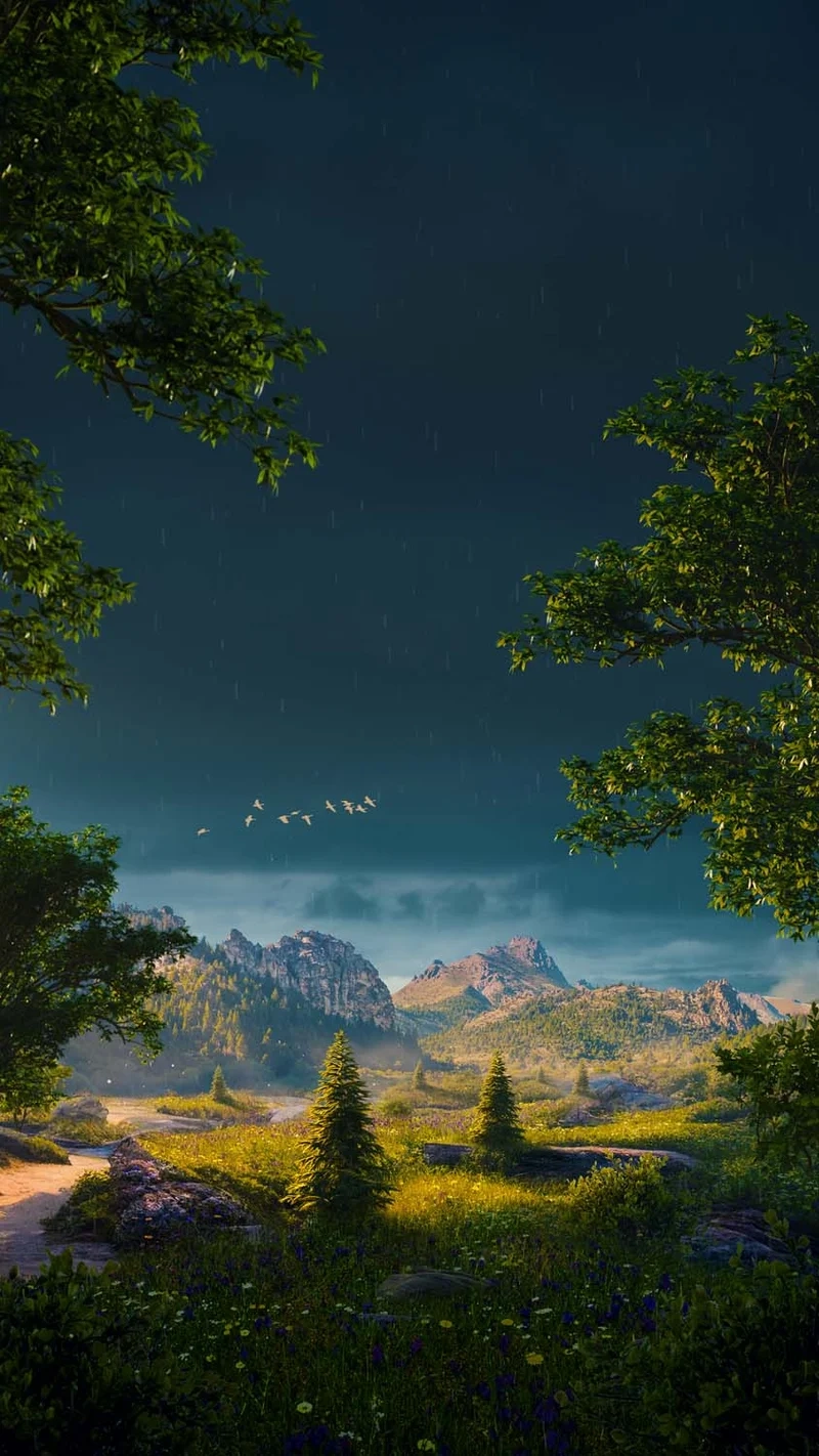 Thêm sức sống cho điện thoại với ảnh hình nền thiên nhiên cho android