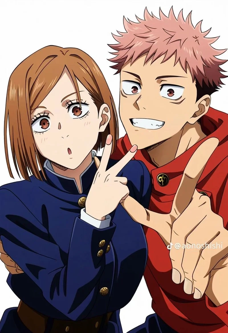 Tận hưởng khoảnh khắc anime itadori and nobara