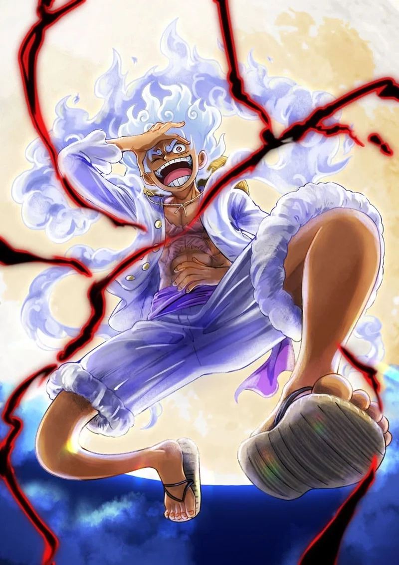 Sức mạnh vô địch của gear 5 luffy