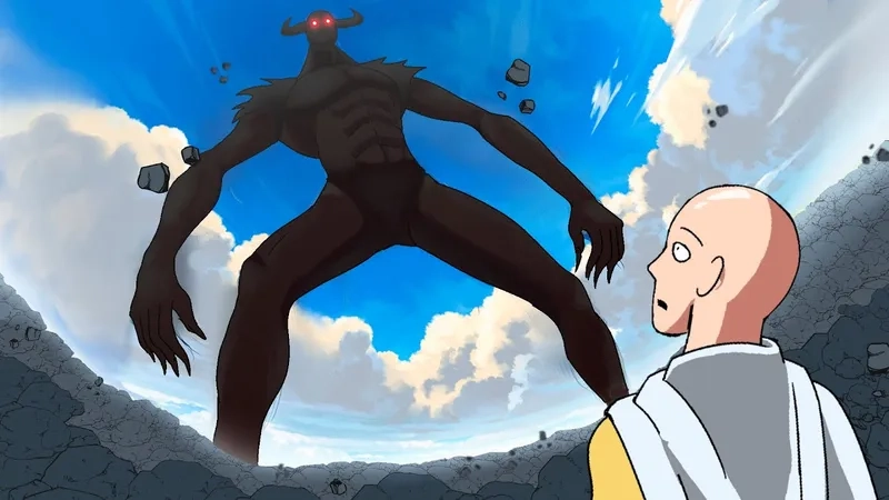 Không thể bỏ lỡ trận chiến one punch man saitama vs garou