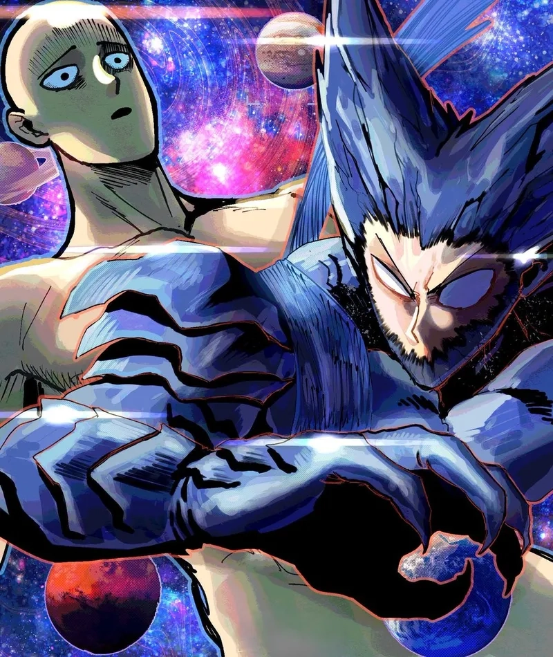 Ngắm cặp đối thủ nổi bật garou saitama mỗi ngày