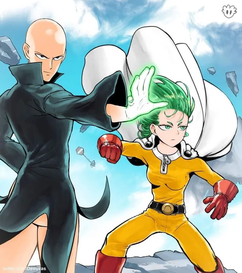 Trận đấu ngoạn mục tatsumaki vs saitama không thể bỏ lỡ