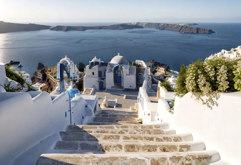 Tìm hiểu vị trí tuyệt đẹp của đảo santorini ở hy lạp