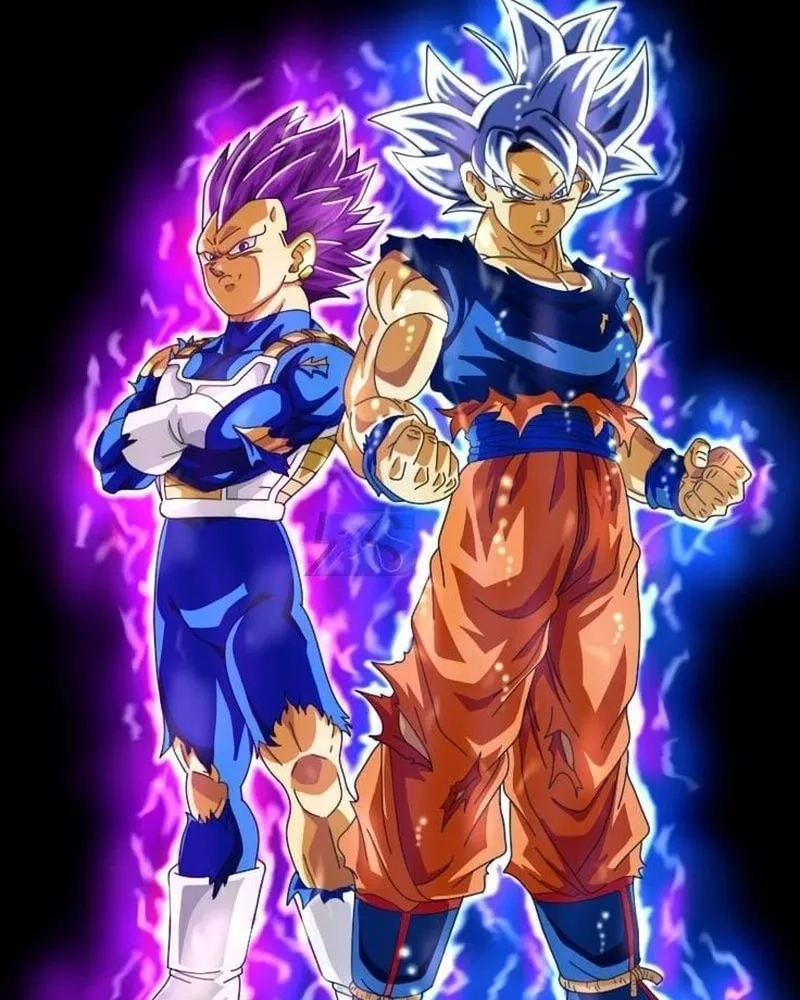 Khám phá sức mạnh cặp đôi vegeta x goku