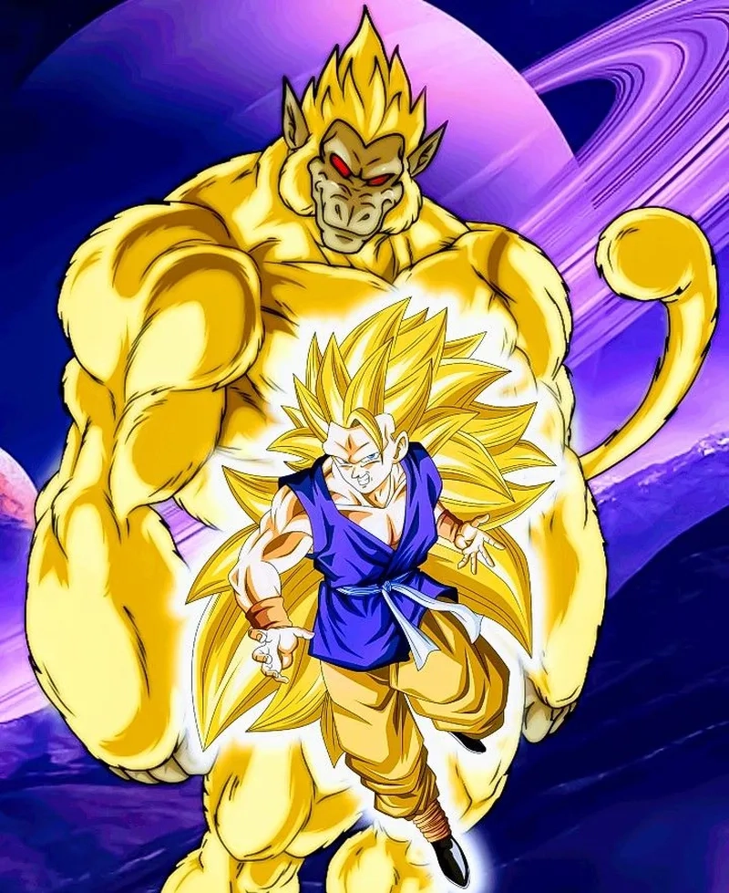 Trải nghiệm dạng khổng lồ với oozaru goku