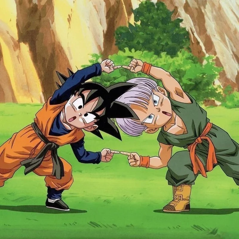 Cuộc đối đầu kịch tính goten vs trunks