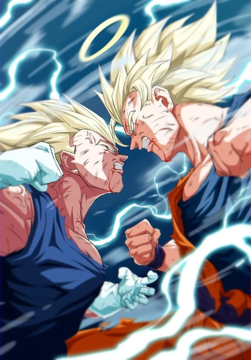 Thưởng thức mọi pha hành động từ goku x vegeta