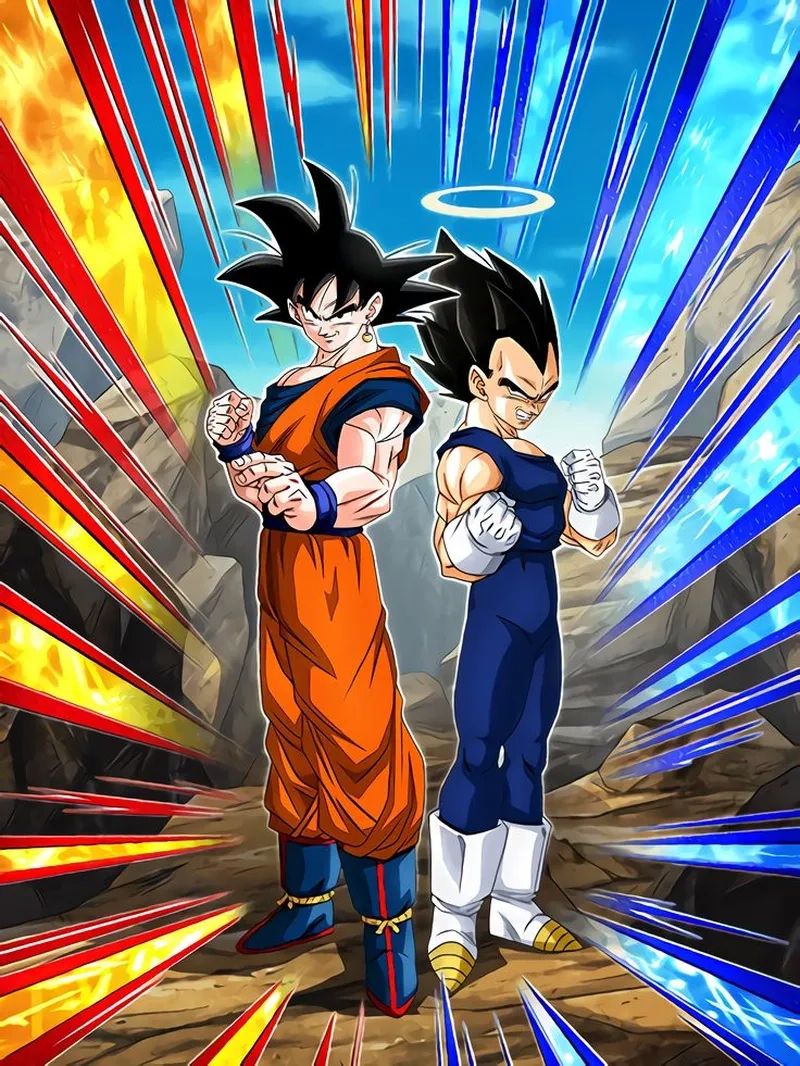 Khám phá mọi pha đối đầu căng thẳng majin vegeta vs goku