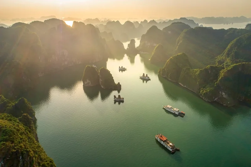 Ghi lại bức ảnh tuyệt vời nhờ vịnh hạ long ảnh