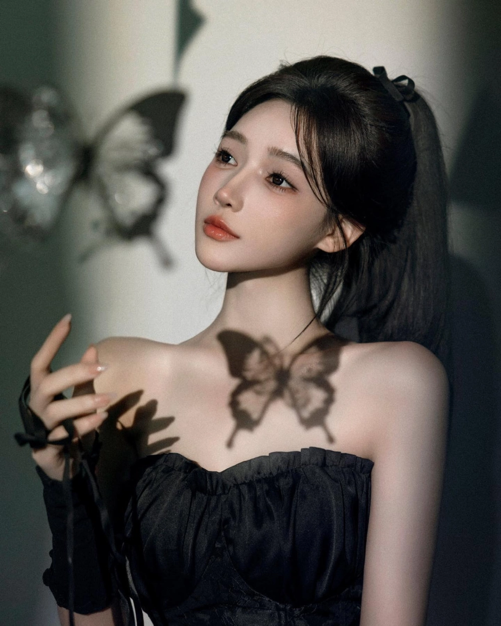 Hình gái xinh Trung Quốc mang vẻ đẹp nhẹ nhàng