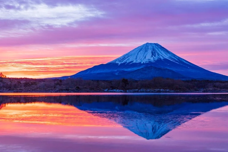 Chiêm ngưỡng vẻ đẹp hiếm có qua hình núi phú sĩ