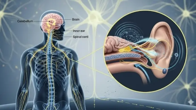 Vì sao chúng ta có thể bị chóng mặt? Giải mã tín hiệu nhiễu loạn