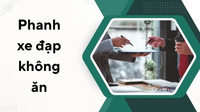 Cách xử lý khi phanh xe đạp không ăn để đảm bảo an toàn