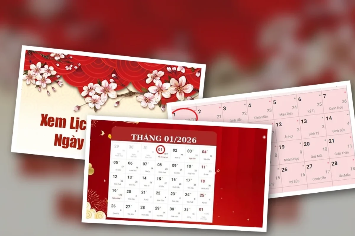 Lịch vạn niên ngày 1 âm lịch tốt hay xấu và cách xem ngày chuẩn
