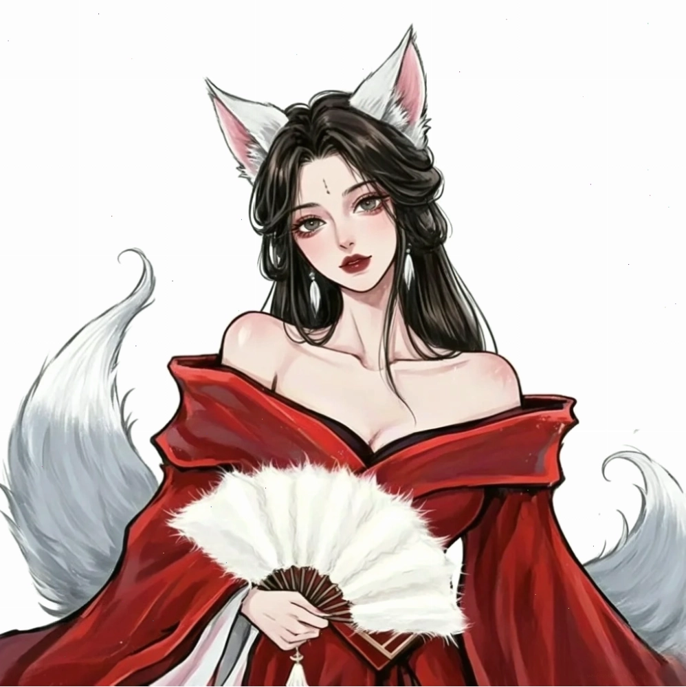 Ảnh anime hồ ly nữ chibi dễ thương