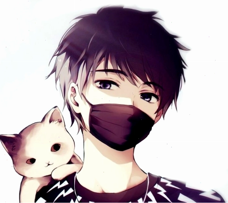 Ảnh anime nam ngầu với chi tiết đôi mắt cuốn hút