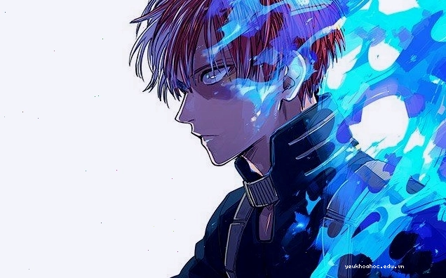 Anime nam với trang phục hiện đại và phong thái tự tin
