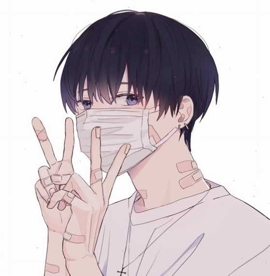 Avatar anime nam ngầu với ánh mắt sắc sảo