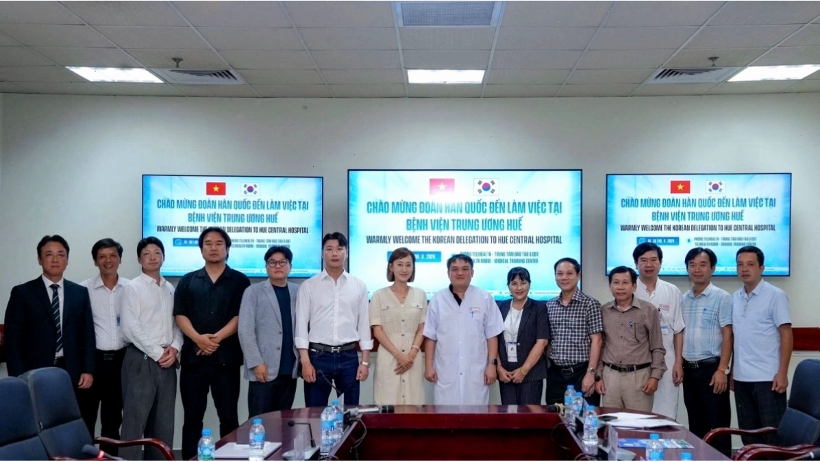 BVTW Huế hợp tác quốc tế trong lĩnh vực y tế