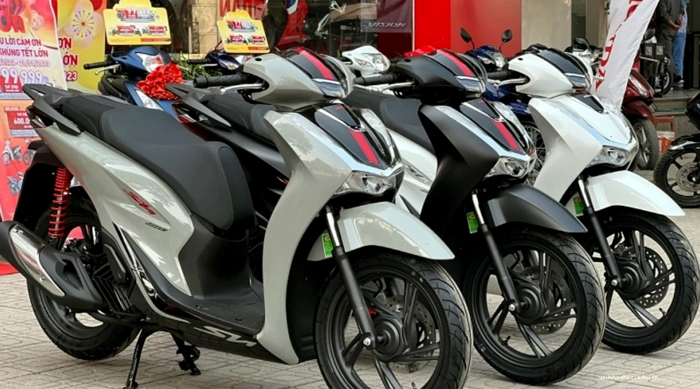 Các phiên bản màu sắc của Honda SH 160i
