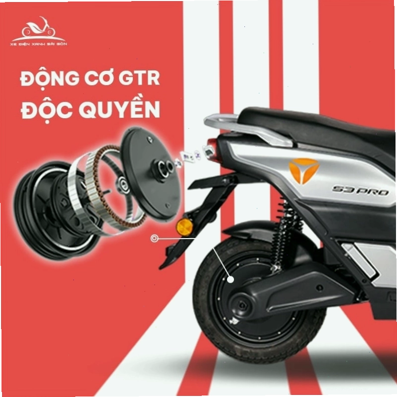 Cận cảnh động cơ xe máy điện Yadea S3 Pro