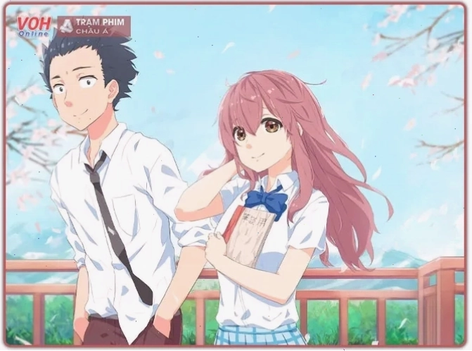Cảnh phim anime Dáng Hình Thanh Âm