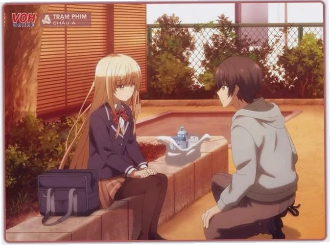 Cảnh phim anime Thiên Sứ Nhà Bên