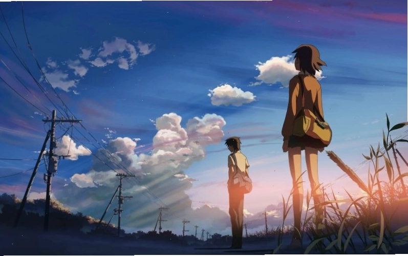 Cảnh phim lãng mạn nhưng đượm buồn trong 5 Centimeters Per Second