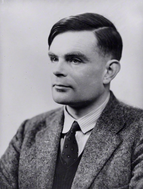 Chân dung Alan Turing vào năm 1951