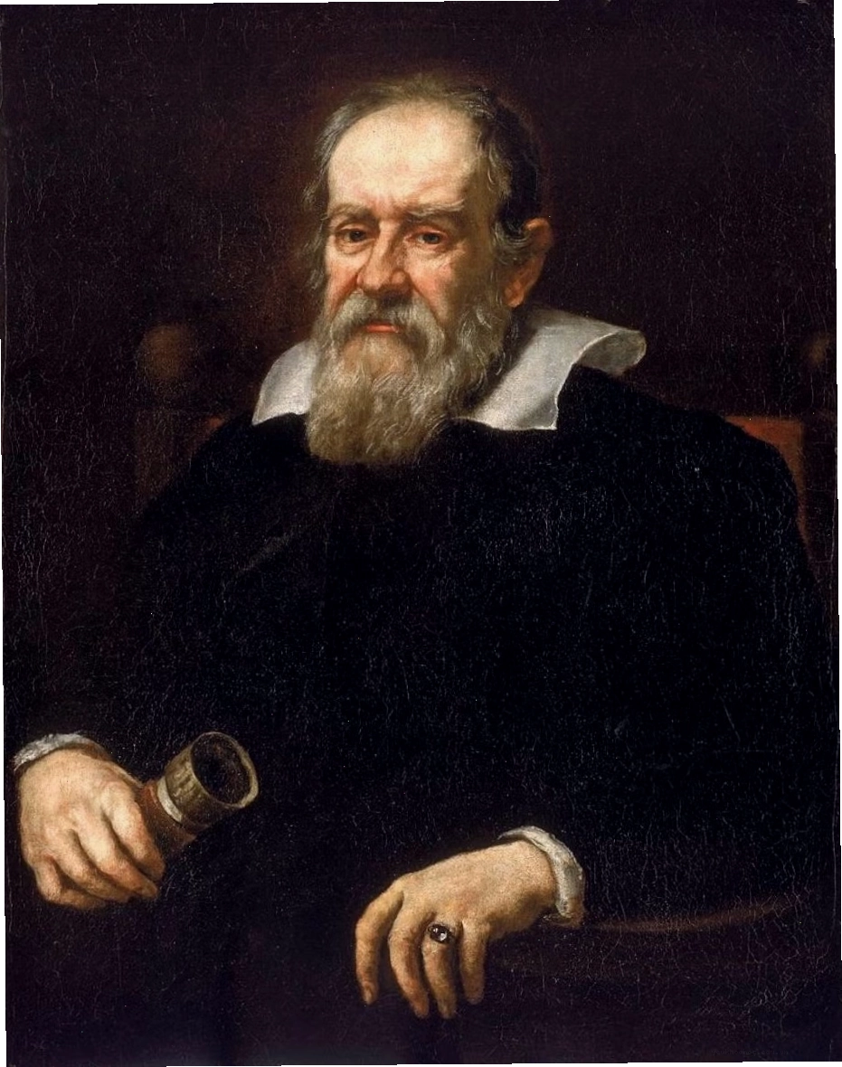 Chân dung Galileo Galilei, nhà thiên văn học và vật lý học người Ý