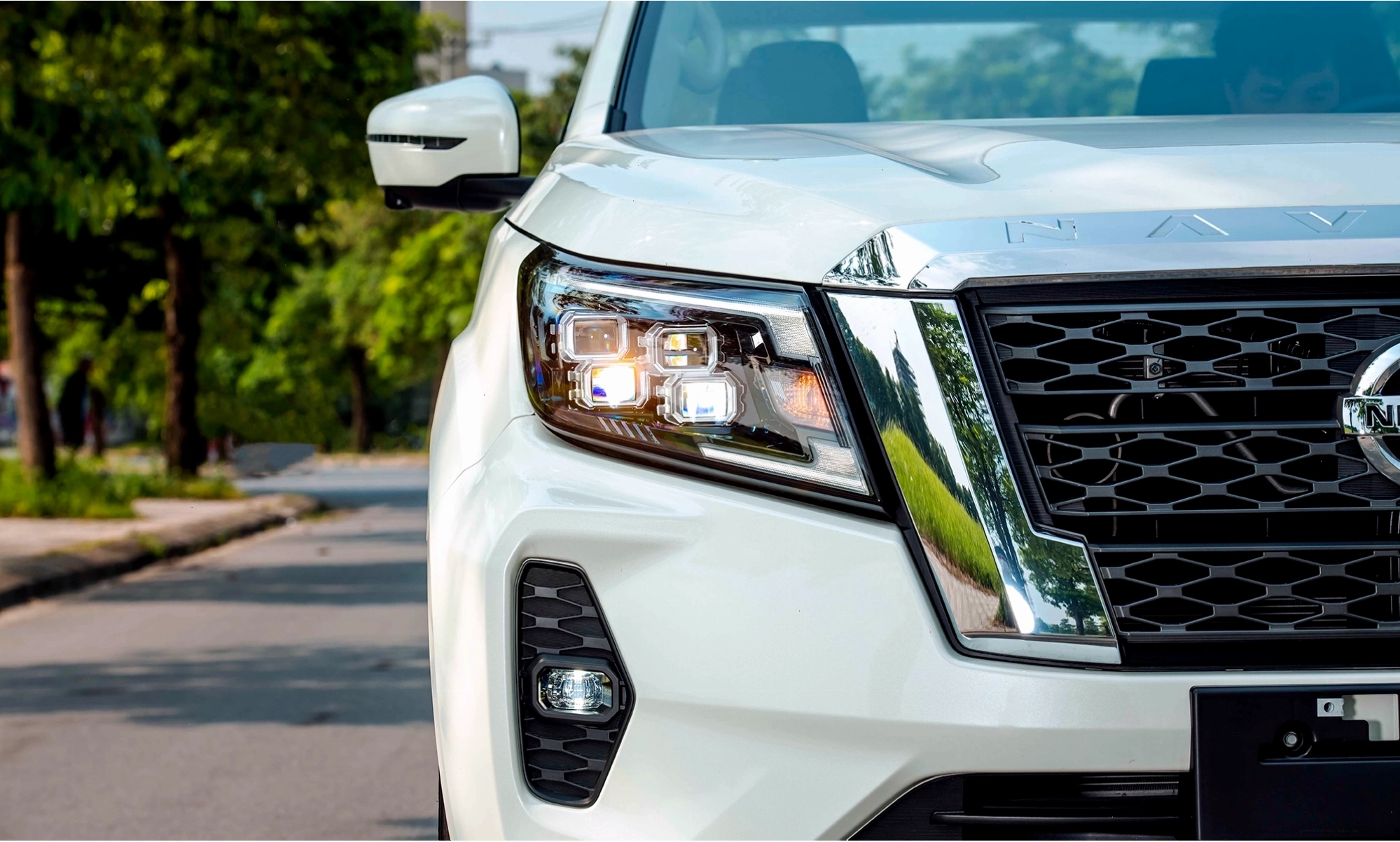 Chi tiết mâm xe Nissan Navara 2025