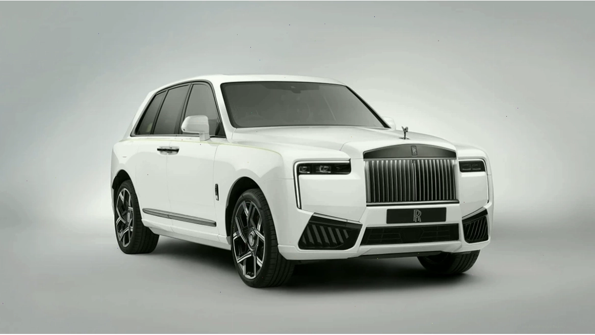 Chi tiết thiết kế đầu xe Rolls-Royce Cullinan
