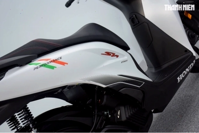 Chi tiết thiết kế Honda SH 150i Sport Edition 2025
