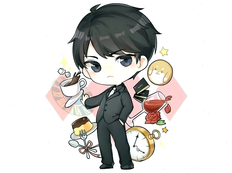 Chibi nam ngầu với thần thái cuốn hút