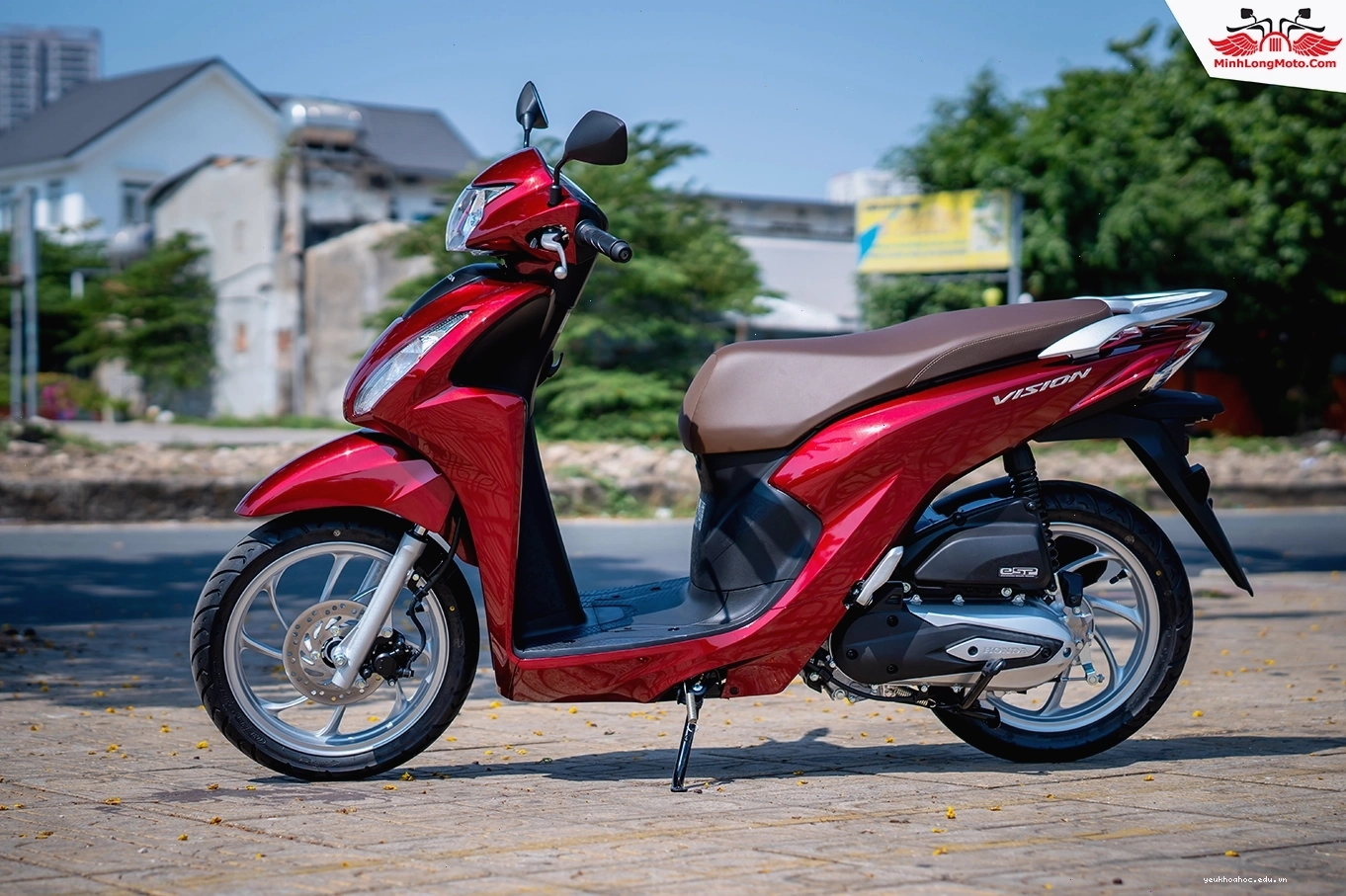 Chiếu cao yên xe Vision phù hợp với nhiều người dùng
