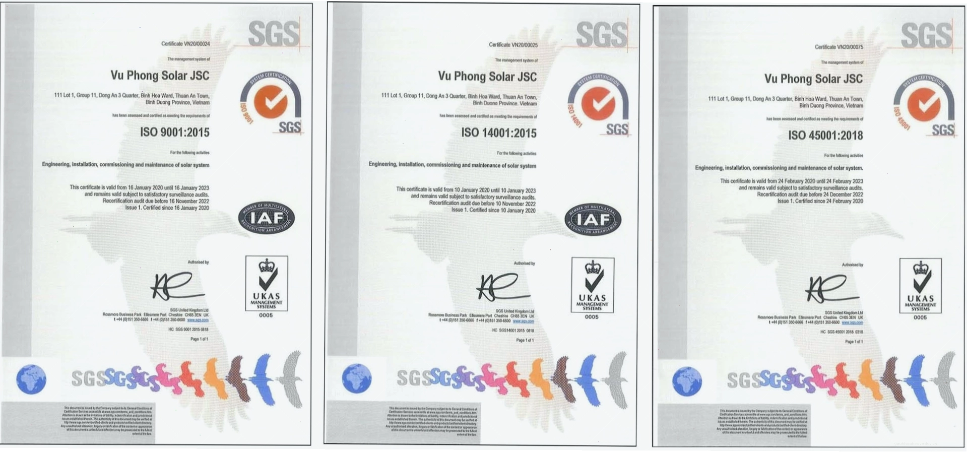 Chứng nhận ISO cho hệ thống quản lý chất lượng