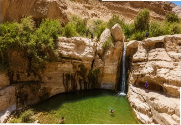 Con đường mòn Heba Trail tại Wadi Mujib