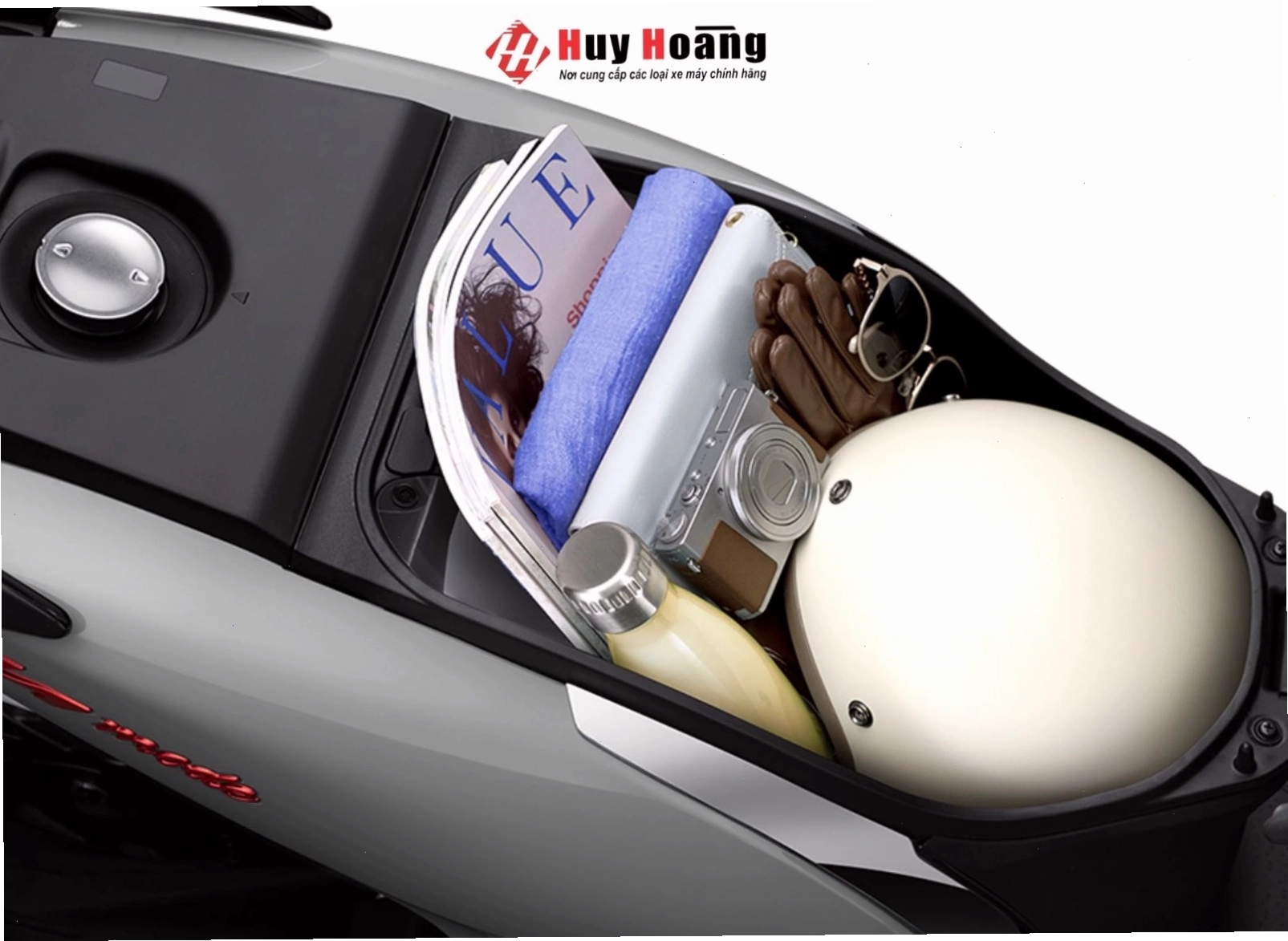 Cốp xe Honda SH Mode phiên bản đặc biệt dung tích lớn 18.5 lít