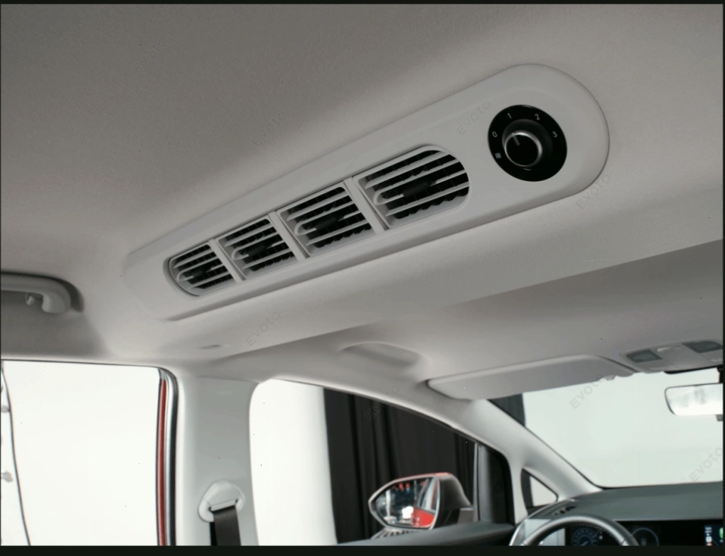 Cụm điều khiển điều hòa cho hàng ghế sau trên Hyundai Stargazer