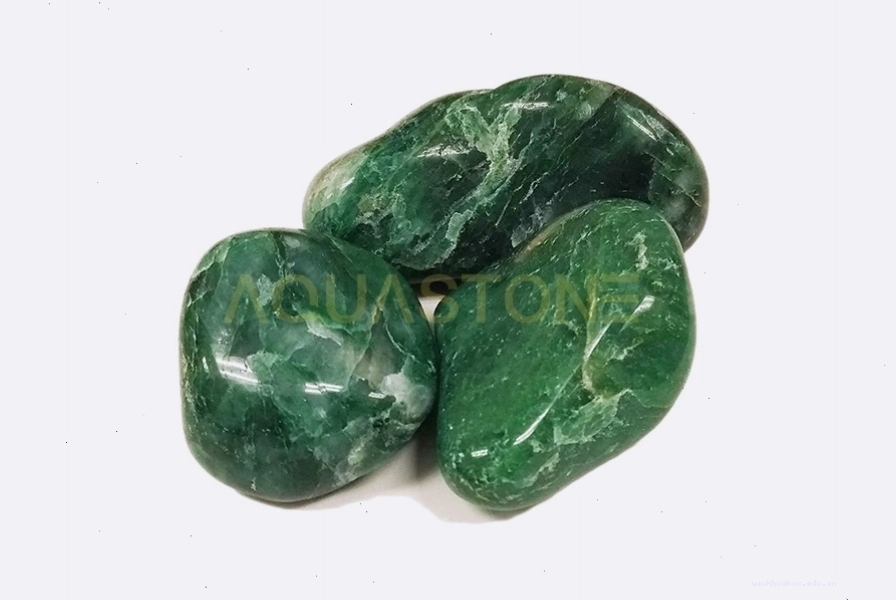 Đá Jade màu xanh lá đặc trưng