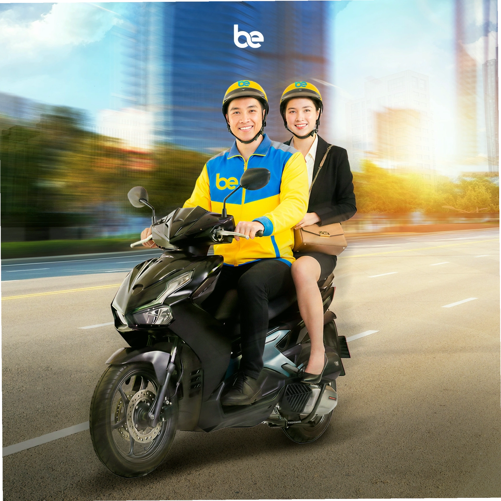 Đặt xe ôm công nghệ trên be