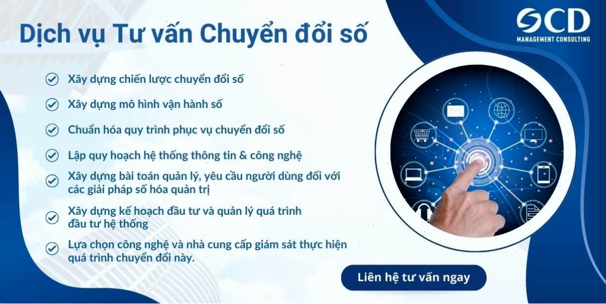 Dịch vụ tư vấn chuyển đổi số cho doanh nghiệp