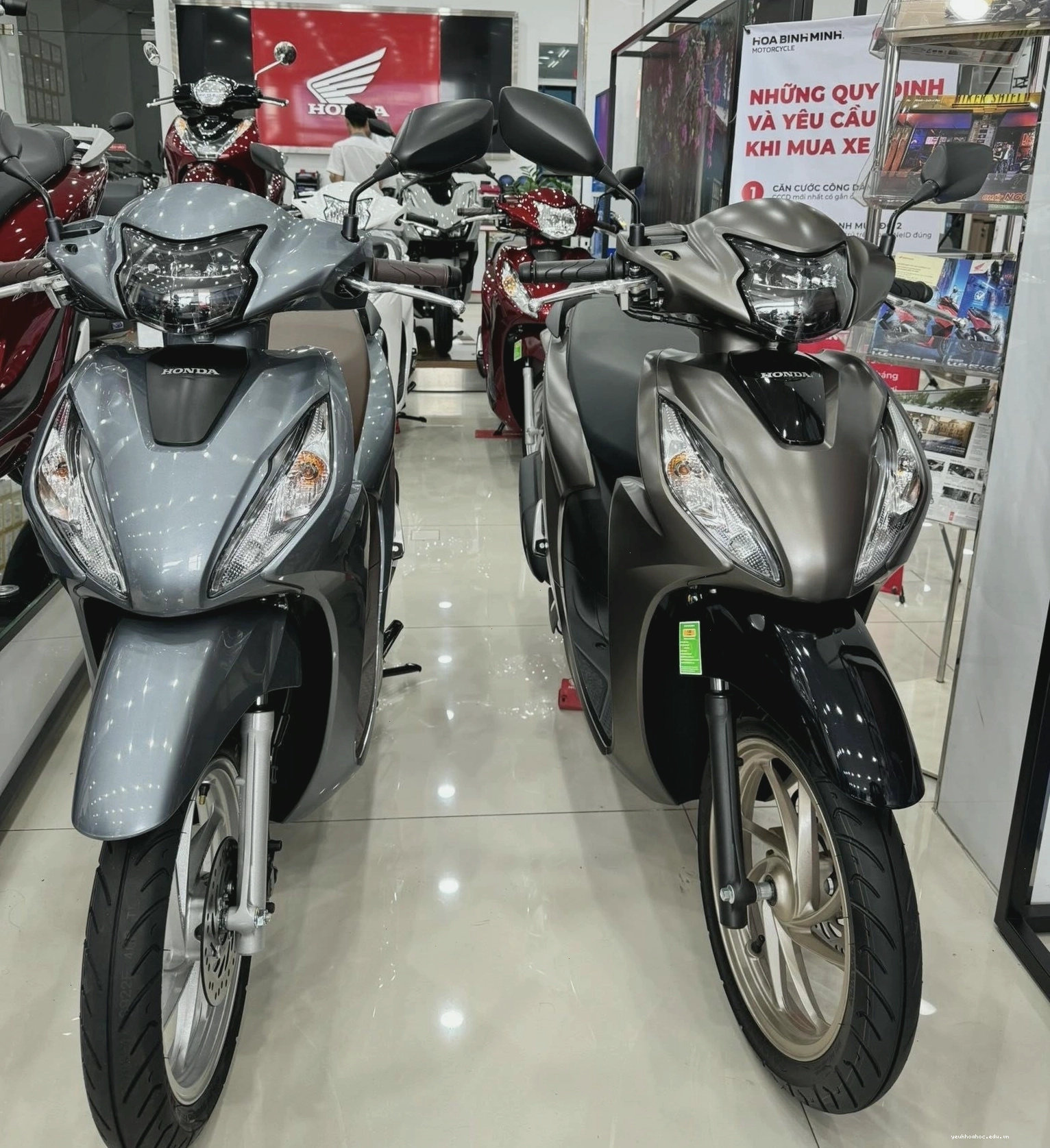 Động cơ Honda Vision tiết kiệm nhiên liệu