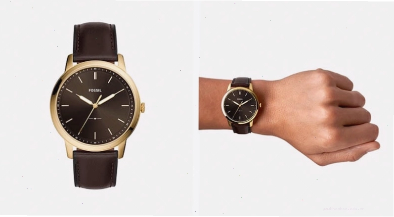Đồng hồ Fossil nữ dây da thanh lịch