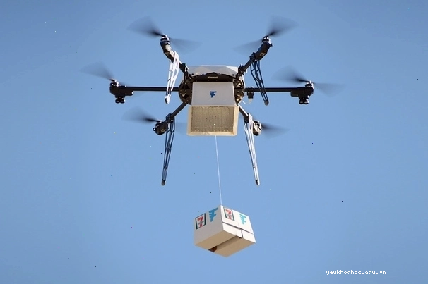 Drone được ứng dụng trong giao hàng và vận tải